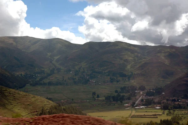 Landscape Rural View Peru — Stock Photo, Image