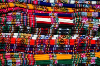 Lima Peru 'daki pazar yeri.