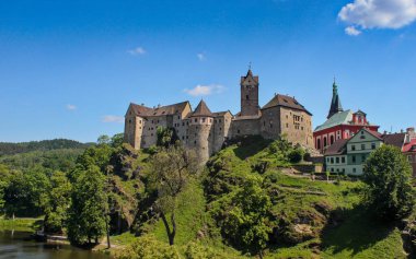 Czech cumhuriyetindeki eski kale, Madalyon. Tema Mimari, Seyahat, Avrupa, Kaleler ve Şato