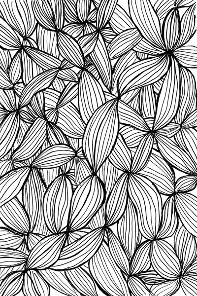 Zwart-wit mobielgolf streep optisch abstract design — Stockfoto