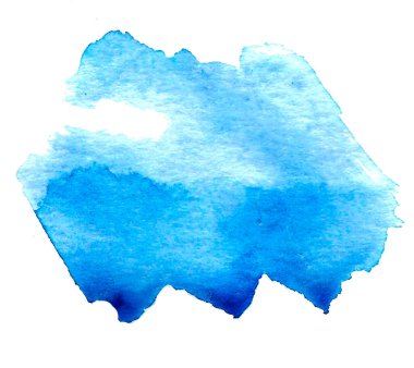 Kış suluboya geçmişi. açık mavi gökyüzü ve yağan kar