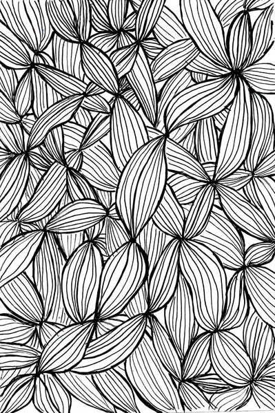 Черно-белая волновая полоса оптической абстрактной конструкции — стоковое фото