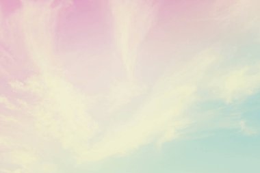 Soft cloudy is gradient pastel,Abstract sky background in sweet color.	