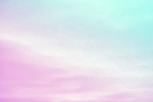 Soft Cloudy Gradient Pastel Abstract Sky Background Sweet Color — 图库照片