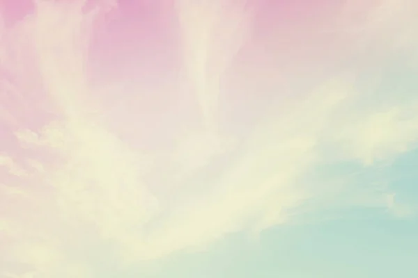 Soft Cloudy Gradient Pastel Abstract Sky Background Sweet Color — Stok fotoğraf