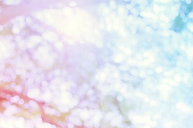 Renkli bokeh arkaplan. Soyut ışıklar duvar kağıdını çözüyor.