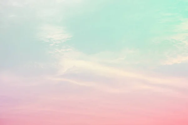 부드러운 구름은 파스텔 색깔의 추상적 — 스톡 사진