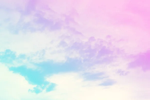 Soft Cloudy Gradient Pastel Abstract Sky Background Sweet Color — Fotografia de Stock