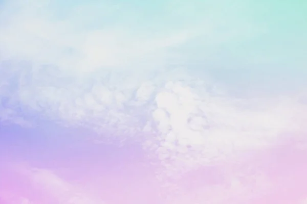 Soft Cloudy Gradient Pastel Abstract Sky Background Sweet Color — Zdjęcie stockowe