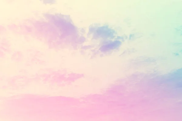 Soft Cloudy Gradient Pastel Abstract Sky Background Sweet Color — Stockfoto