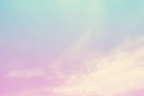 Soft Cloudy Gradient Pastel Abstract Sky Background Sweet Color — Stok fotoğraf