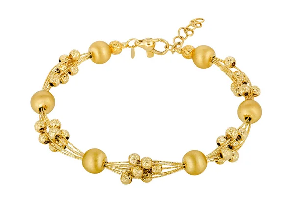 Lady Gouden Bracele Vrouw Stijlvolle Sieraden Cadeau — Stockfoto