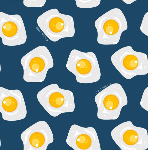 Çırpılmış yumurtalarla kusursuz bir desen.