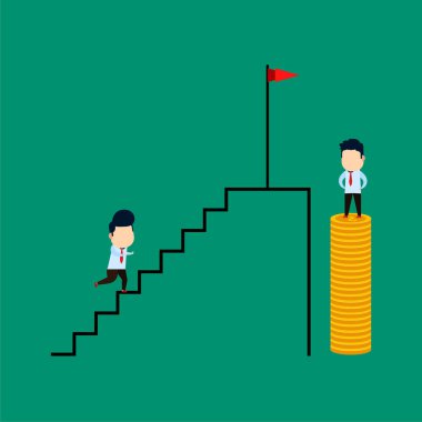 İki işadamı hedeflerine farklı şekillerde ulaşırlar.