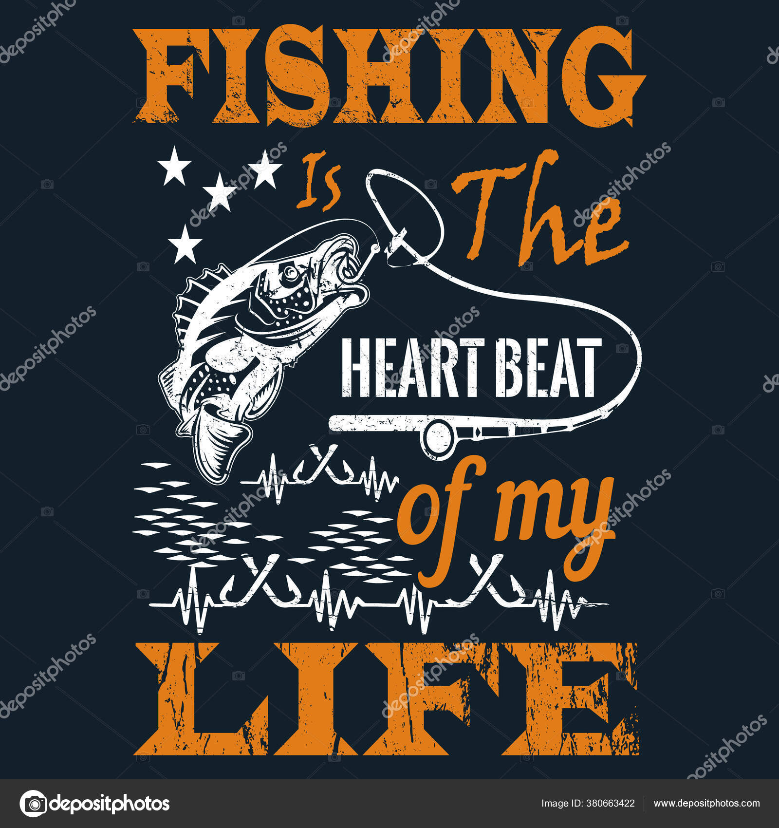 Fishing Shirts Design Vector Graphic Typographic Poster Shirt Stock Vector  by ©Uniquesvg99 380663422