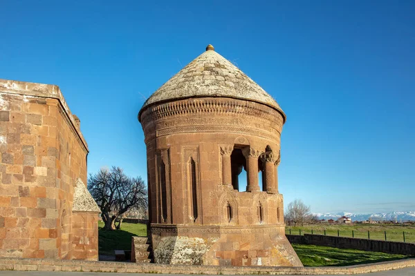 Emir Bayindir Kumbet Tomb Mediaval Seljuk Mausolem — Stock Photo, Image
