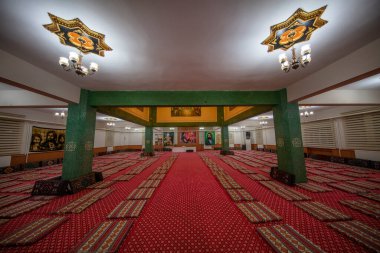 Tunceli, Türkiye - 31 Ekim 2019; Cem evi; Alevi Türk vatandaşlarının ibadethanesi. Bektashi tarikatı için toplanma yeri. Türkçe adı: Bektasi Tarikati, Cemevi. Tunceli, Türkiye.