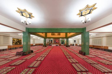 Tunceli, Türkiye - 31 Ekim 2019; Cem evi; Alevi Türk vatandaşlarının ibadethanesi. Bektashi tarikatı için toplanma yeri. Türkçe adı: Bektasi Tarikati, Cemevi. Tunceli, Türkiye.