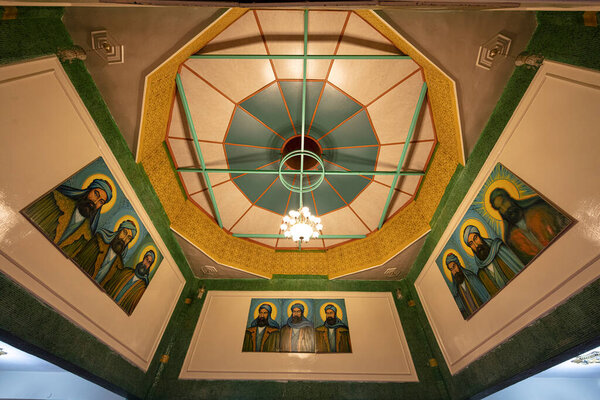 Провинция Тунчели, Турция - 31 октября 2019 года; Дом Джема; место поклонения турецких граждан Алеви. Место сбора секты Бекташи. Турецкое имя; Бектаси Тарикати, Джемеви. Тунджели, Турция
.