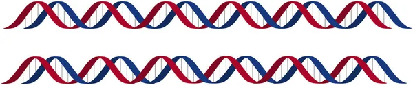 Dna Genetisch Teken Elementen Pictogrammen — Stockfoto