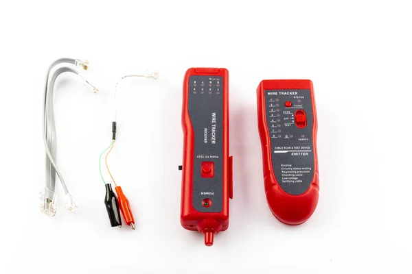 Wire Tracker Line Finder Cable Tester Network Lan Ethernet Cable — Zdjęcie stockowe