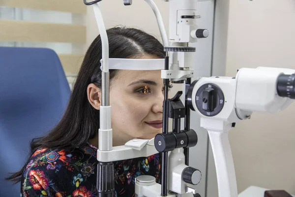 Salud Concepto Alta Tecnología Para Cuidado Los Ojos Oftalmólogo Óptico —  Fotos de Stock