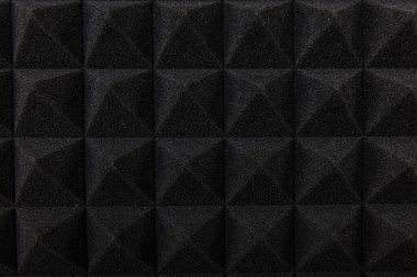 akustik köpük duvar deseni.