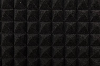 akustik köpük duvar deseni.