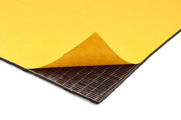 Auto Material Isolamento Térmico Som Adesivo Esponja Borracha — Fotografia de Stock