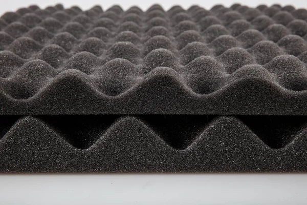 Pattern Soundproof Panel Polyurethane Foam Acoustic Foam Wall — Stock Photo, Image