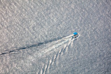 Fethiye, Mugla, Türkiye - 18 Ekim 2018; Türkiye 'nin batısındaki Oludeniz / Fethiye ilinde Kelebek Vadisi (kelebekler vadisi). Bu vadiye sadece kayıkla ya da kaya tırmanışıyla ulaşabilirsiniz.