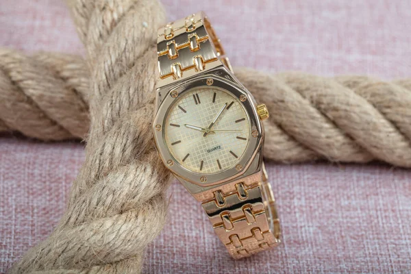 Montre Bracelet Décontractée Mode Pour Hommes Montre Homme Luxe Sur — Photo