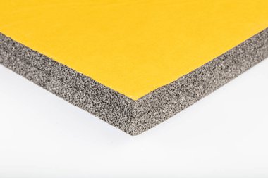 Kapalı hücre akustik süngeri. Ateşe dayanıklı oto ses yalıtım süngeri. Akustik sünger - Akustik köpük.