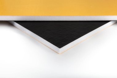 Teflon kaplı ses yalıtım tahtası. Etilen Vinil Asetat köpük çarşafları (EVA). 