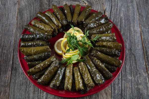 Wrap Gefüllt Mit Olivenöl Ottomanische Türkische Und Griechische Küche Die — Stockfoto