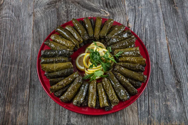 Wrap Gefüllt Mit Olivenöl Ottomanische Türkische Und Griechische Küche Die — Stockfoto