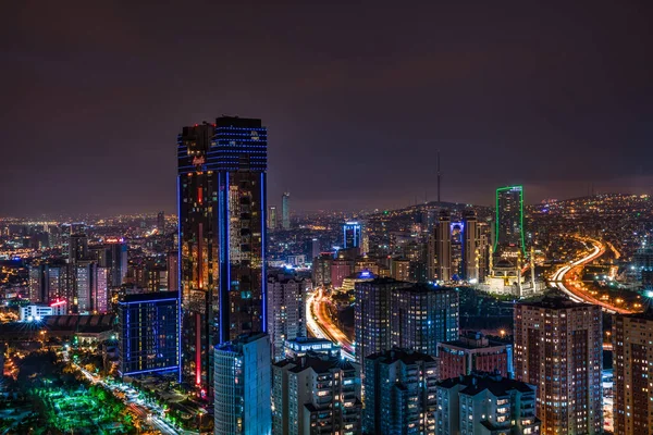 View Financial Center City Istanbul Turkey — Stockfoto