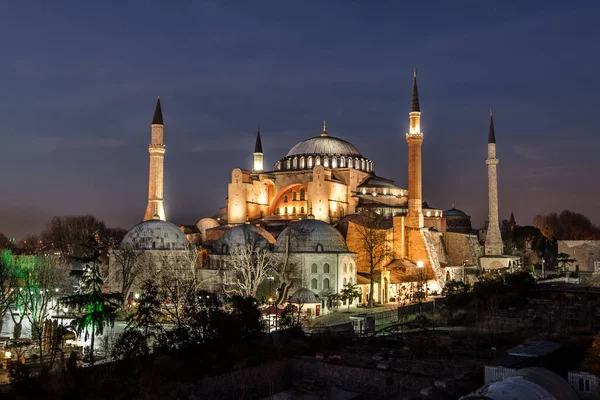 Hagia Sophia Mecset Isztambulban Pulyka — Stock Fotó