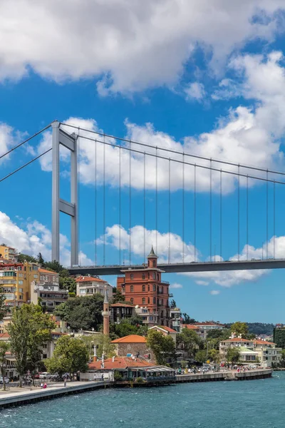 Fatih Sultan Mehmet Köprüsü ve Rumeli Kalesi. İstanbul Türkiye.