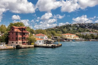 Kotor şehrinin manzarası, mongol.