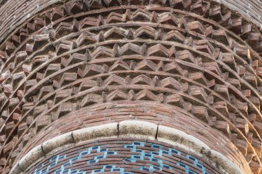 Klasik Arap mimari taş duvar tasarımı, antik sanat