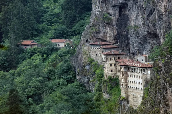 Pavo Región Macka Ciudad Trabzon Valle Altindere Monasterio Sumela 1600 — Foto de Stock