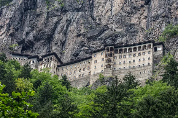 Turquia Região Macka Cidade Trabzon Vale Altindere Mosteiro Sumela Mosteiro — Fotografia de Stock