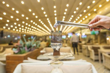 Nargile kafe, bulanık bir nargile..