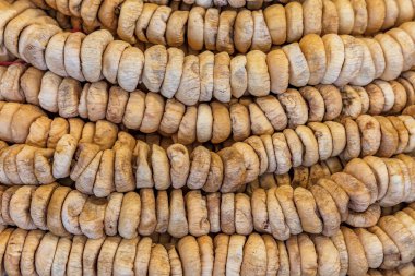 close up shot of a white figs in the market