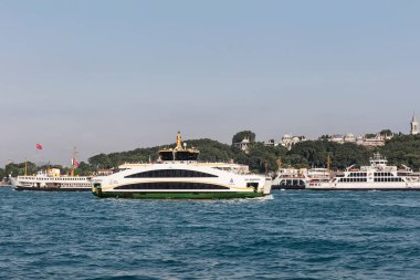 Barselona Limanı 'nın güzel manzarası