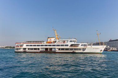 İsveç 'teki Stockholm şehrinin güzel manzarası.