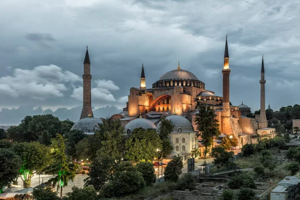 Hagia Sophia Officially Hagia Sophia Grand Mosque Istanbul Turkey — стоковое фото