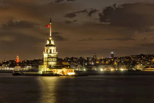 Maiden Tower Istanbul Turkije — Stockfoto