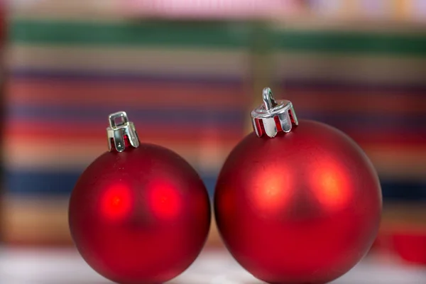 Belas Decorações Natal Ano Novo Feliz Natal — Fotografia de Stock